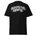 Klanen fra helvede Gore B/W Unisex T-Shirt in black, front view