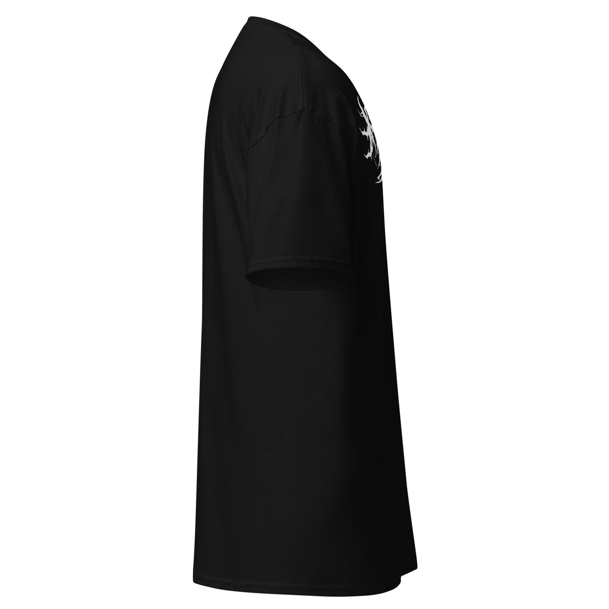 Klanen fra helvede Gore B/W Unisex T-Shirt in black, right-side view