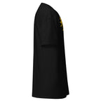 Klanen fra helvede Gore Yellow Unisex T-Shirt in black, right-side view