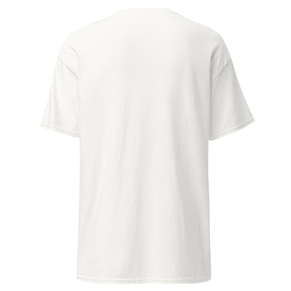 Klanen fra helvede Gothic Unisex T-Shirt in white, back view