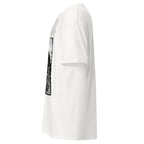 Klanen fra helvede Gothic Unisex T-Shirt in white, left-side view